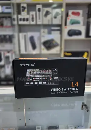 Feelworld L4 HDMI Livestream Switcher na 10.1" LCD Monitor