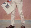 Barena Khakis za Kawaida - Suruali za Wanaume Slim Fit - 1