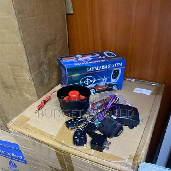 Universal V200 Remote Car Alarm na Shock Sensor - 1
