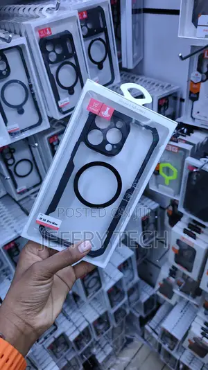 XUNDD Nyeusi Magnetic Shockproof Case kwa iPhone 16 Pro Max