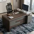 Ofisi Meneja L-Shaped Task Table - 1.6m - 3