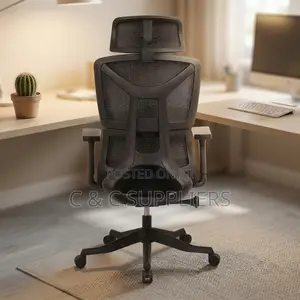 Executive Mesh Study Chair - Black