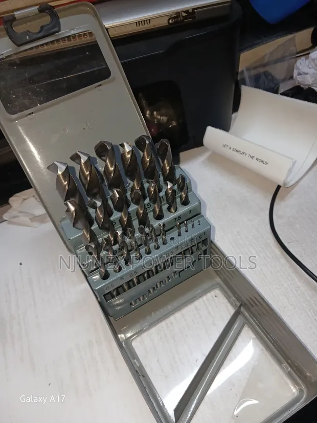 High-Speed Steel (HSS) Twist Drill Bit Set (1mm-13mm) - 1