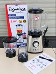 Signature 3-in-1 Food Blender Kitchen Processor - 1