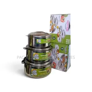Happy Home Heavy-Gauge Stainless Steel Hot Pot Set