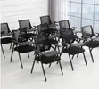 Foldable Task Chair with Flip Writing Pad - 4