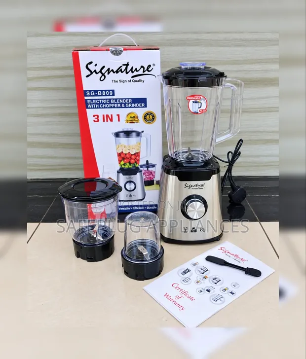 Signature 3-in-1 Multipurpose Kitchen Blender - 1