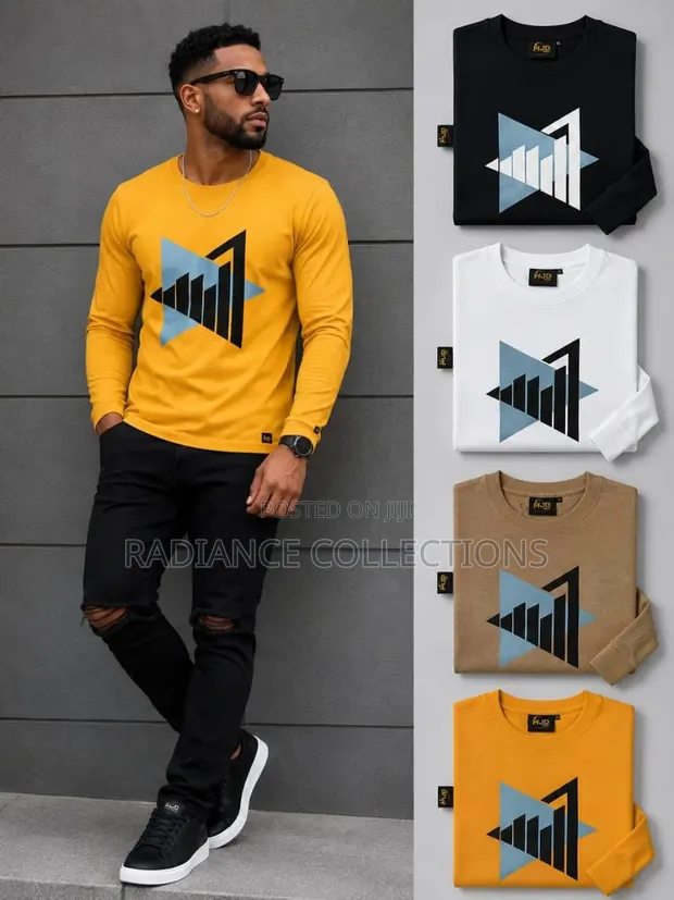 Designer Patterned T-Shirts - 1