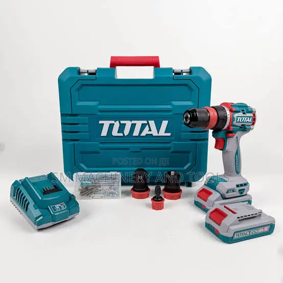 Total TDLI206686 Cordless Multi-Head Drill Driver 66Nm - 1
