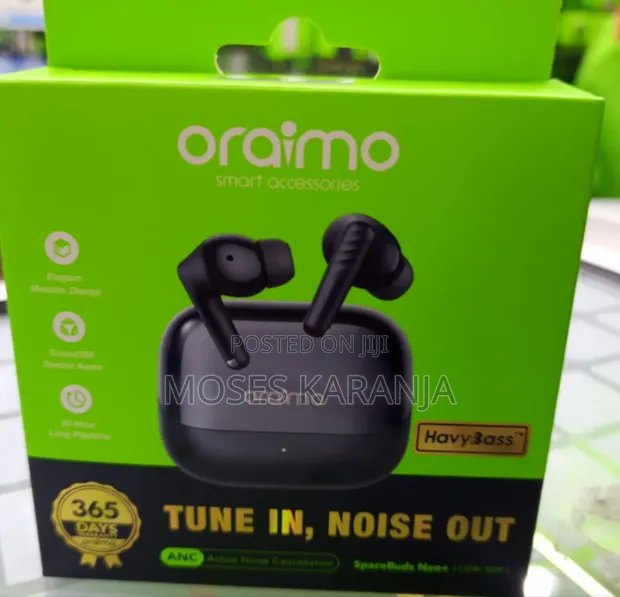Oraimo SpaceBuds Neo Earphones za Wireless - 30H Playtime - 1