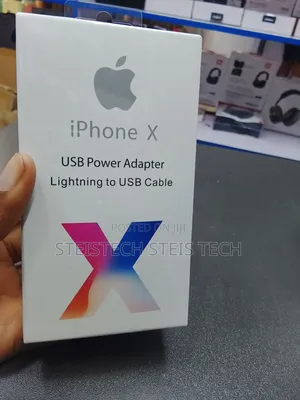 Apple iPhone X USB Power Adapter & Lightning Cable