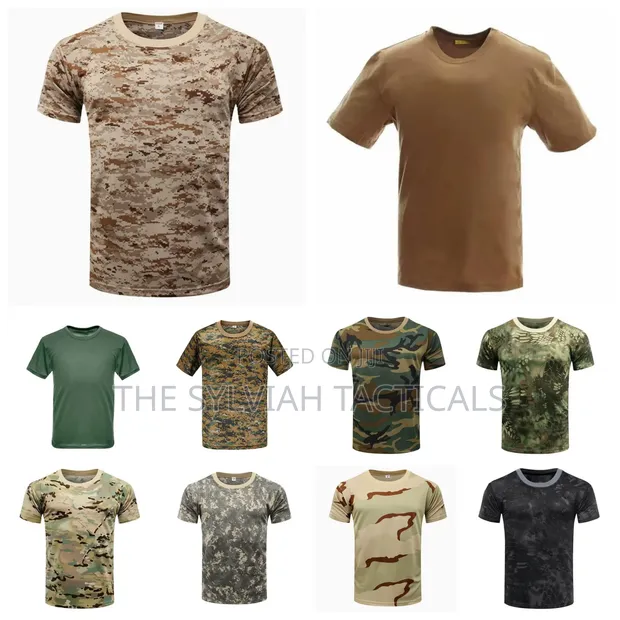 Outdoor Tactical Polyester T-Shirt - Brand New - 1
