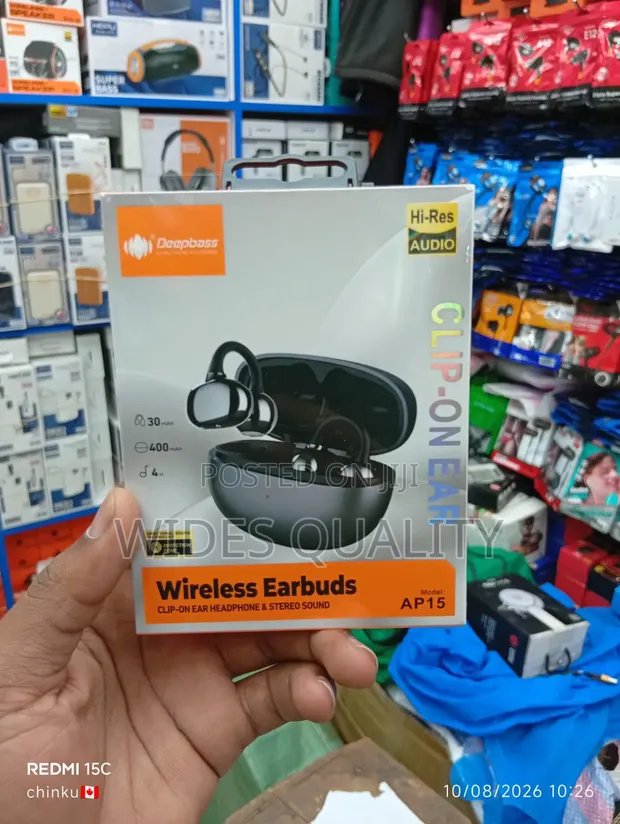 Deepbass AP15 Clip-on Wireless Earbuds - 1
