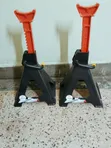 Heavy-Duty 6-Ton Jack Stands Pair - 1
