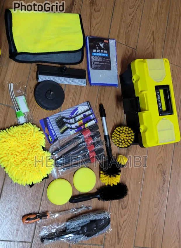 23-Piece Car Detailing Brush Set - 1
