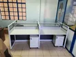 4 Person Office Partition Desk - Brand New Workstation Cubicle - 2