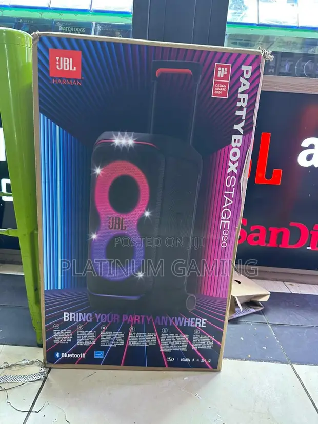 JBL PartyBox Stage 320 Spika ya Kubebeka ya Sherehe - 1