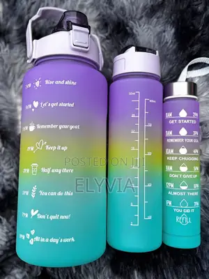Gradient 3-in-1 Water Bottle Set