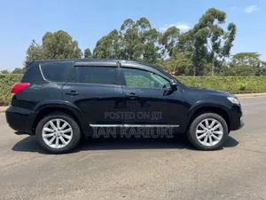 Toyota Vanguard 2012 Nyeusi