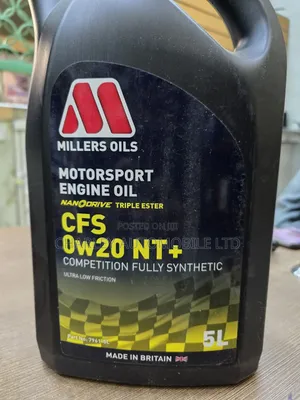 Mafuta ya Injini ya Millers Oils CFS 0w20 NT+ (5L)