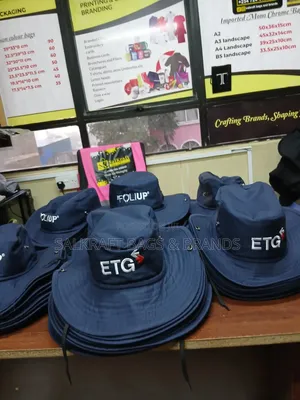 Customizable Safari Hats for Outdoor Team Wear