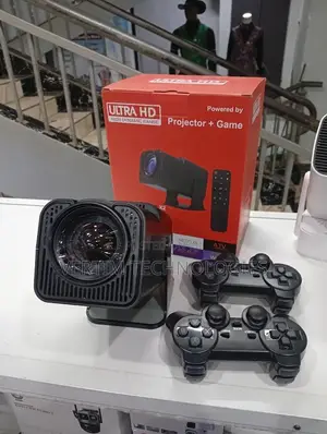Hy320 Projector na Gaming Console Iliyounganishwa