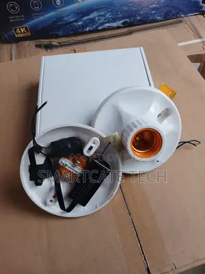 Full HD Bulb Camera - Mwonekano wa 360° na Utambuzi wa Mwendo