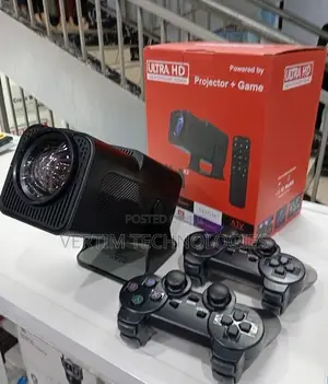 Hy320 Android Projector yenye Gaming Console Iliyojengewa Ndani