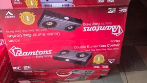 Ramtons RG/501 Double Burner Gas Cooker