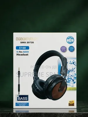 Headphones Discovery E168 Wired Over-Ear