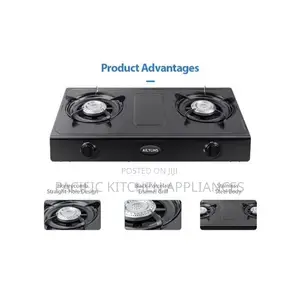 Ailyons GS017-1 Double Burner Gas Cooker
