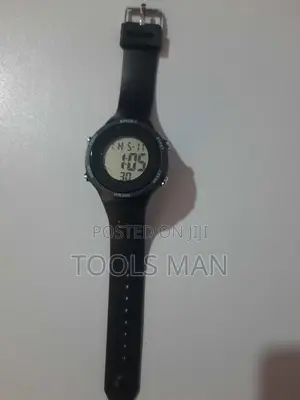 Kids Black Digital Sport Wrist Watch WR30M