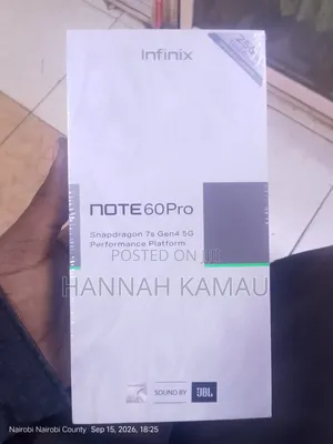 Infinix Note 60 Pro 256GB Mpya Rangi ya Chungwa