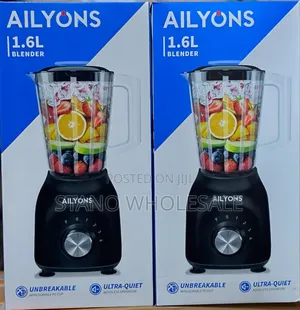Ailyons Black Electric Blender - Mpya Kabisa