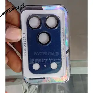 Kinga ya Lenzi ya Kamera ya iPhone 17 Pro Max - Aluminium ya Anga 9H Kioo