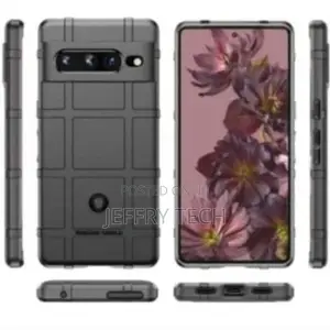 Google Pixel 7 Pro Rugged Shield Case - Black