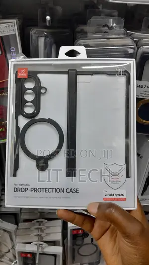 XUNDD Magnetic Case for Samsung Galaxy Z Fold 7 - Black