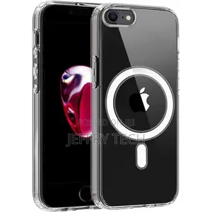 Clear Transparent MagSafe Silicone Case for iPhone 7