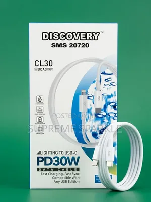 Discovery USB-C to Lightning Cable 30W Fast Charging CL30