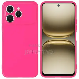 Kifaa cha Silicone laini kwa Tecno Spark 40, kinachostahimili mshtuko na mikwaruzo