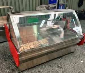 1.5m Stainless Steel Meat Chiller Display - Locally Made