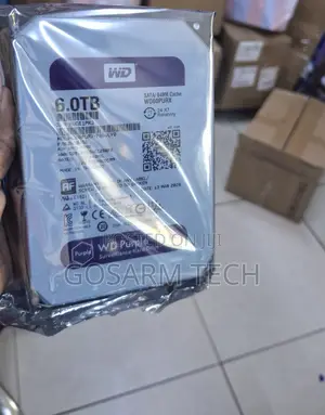 High Performance WD Purple 6TB Surveillance Internal Hard Drive