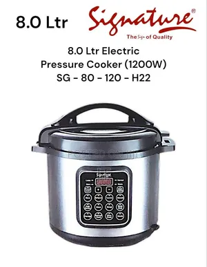 Signature Pressure Cooker ya Umeme 8L