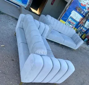 Set ya Sofa 6 Seater Grey Mwepesi