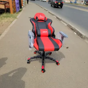 Boss Office Products Kiti cha Michezo cha Rangi Nyekundu