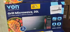 Von Microwave ya Dijitali yenye Grill - Mpya Kabisa