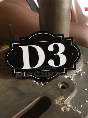 Custom Perspex Door Labels