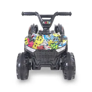 Graffiti Electric Ride-on ATV Quad Bike for Kids