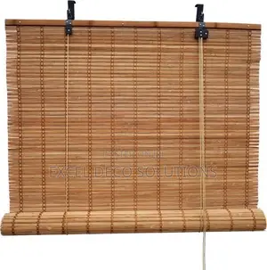 Bamboo Roll Up Shades - Vipande vya Dirisha vya Bei Nafuu