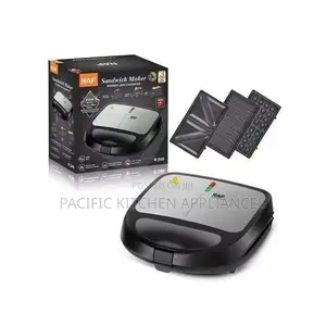 RAF 3-in-1 Sandwich & Waffle Maker Multifunctional